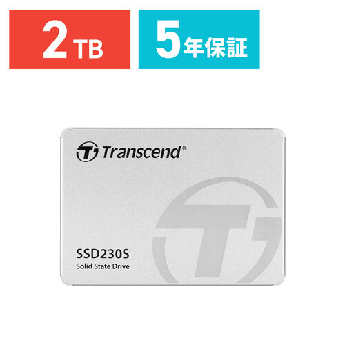 Transcend　2TB　2.5インチ　SATAIII　SSD　TS2TSSD230S