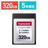 Transcend CFexpress Type B J[h 320GB fW^J 8K RAWBe CFexpress 2.0Ki CFexpress 860 TS320GCFE860