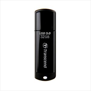 Transcend USBメモリ 32GB USB3.1(Gen1) JetFlash 700 ブラック