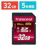 SDHC�J�[�h 32GB Class10 UHS-I�Ή� Ultimate Transcend�А� TS32GSDHC10U1�i�ő�]�����x 90MB/s�j SD�J�[�h�P�[�X�t��