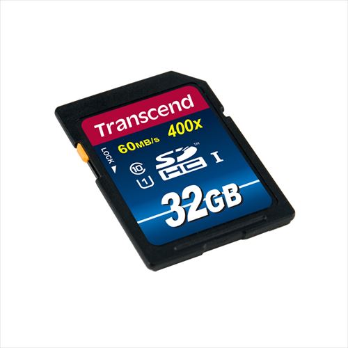 Transcend SDHCJ[h 32GB Class10 UHS-IΉ 400x TS32GSDU1P TS32GSDU1P