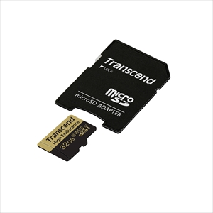 Transcend microSDHCカード 32GB Class10 高耐久 ドライブ