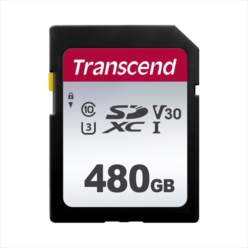 Transcend SDXCJ[h 480GB Class10 UHS-I V30 TS480GSDC300S TS480GSDC300S