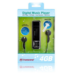 Transcend MP3v[[ T.sonic 330 TS4GMP330 4GB(FMWI) TS4GMP330