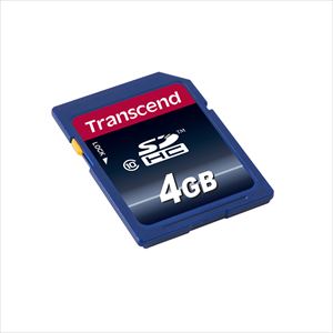 Transcend SDHCカード 4GB Class10 TS4GSDHC10TS4GSDHC10の販売商品 