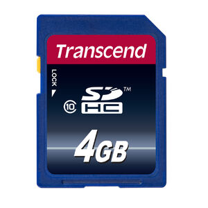 Transcend SDHCJ[h 4GB Class10 TS4GSDHC10