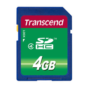 Transcend SDHCJ[h 4GB Class4 TS4GSDHC4