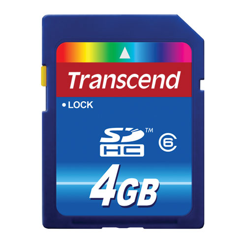 SDHCJ[h 4GB Class6 TranscendА TS4GSDHC6 TS4GSDHC6