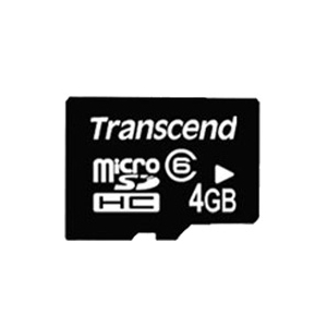microSDHCJ[h 4GB Class6 TranscendА TS4GUSDC6 TS4GUSDC6