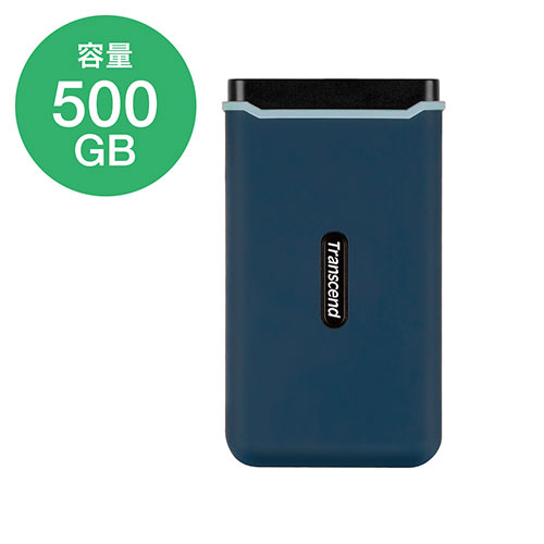 【メモリセール】Transcend ESD370C ポータブルSSD 500GB TS500GESD370C