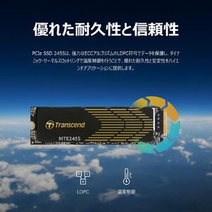 【新品未開封】M.2 (Type2280) の高速SSD 500GB M.2 SSD 500GB Type2280 最大転送速度4800MB/s NVMe1.4準拠