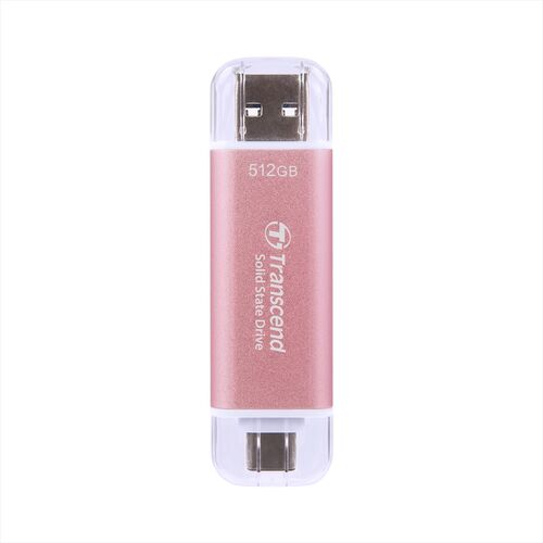 Transcend XeBbNSSD 512GB ESD310 |[^uSSD USB3.2 Gen2 Type-A C iPhone16Ή sN TS512GESD310P