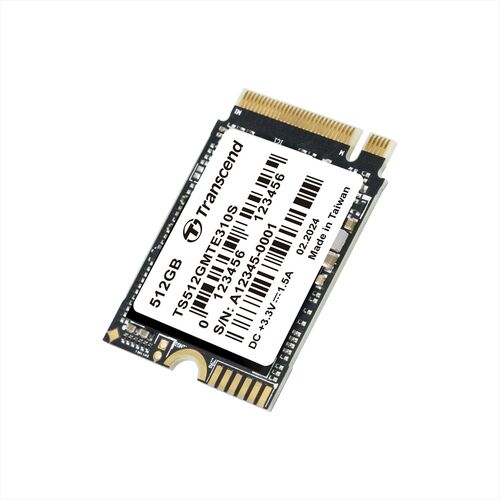 M.2 SSD 512GB NVMe PCIe Gen4~4 Type 2230  Read 3300MB/s SLCLbV MTE310S Transcend TS512GMTE310S