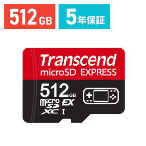 microSD Express 512GB Nintendo Switch2 mF ő]x900MB/s microSDJ[h microSDXC NVMe PCIe Gen3x1