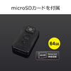 Transcend {fBJ DrivePro Body 10 tHD^Ή ԊOLED hKiIPX4Ή xƖ microSDJ[h64GBt TS64GDPB10C