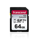 Transcend SDXCJ[h 64GB  UHS-I U3 V30 A2 TS64GSDC330S