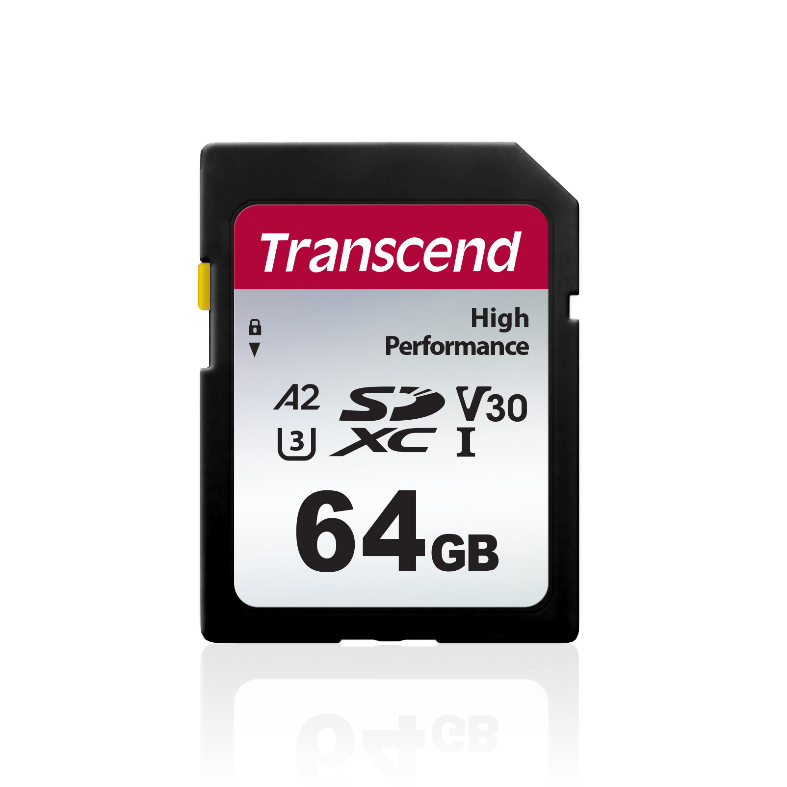 Transcend SDXCJ[h 64GB  UHS-I U3 V30 A2 TS64GSDC330S TS64GSDC330S