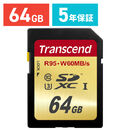 Transcend SDXCJ[h 64GB Class10 UHS-I U3Ή TS64GSDU3