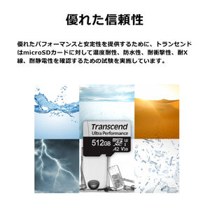 microSDXCカード 64GB Class10 UHS-I U3 A2 V30 SDカード変換
