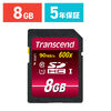 Transcend SDHC�J�[�h 8GB Class10 UHS-I�Ή� Ultimate TS8GSDHC10U1 SD�J�[�h�P�[�X�t��