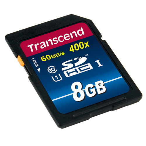 Transcend SDHCカード 8GB Class10 UHS-I対応 400x TS8GSDU1 TS8GSDU1