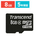 Transcend microSDHCJ[h 8GB Class4 TS8GUSDC4