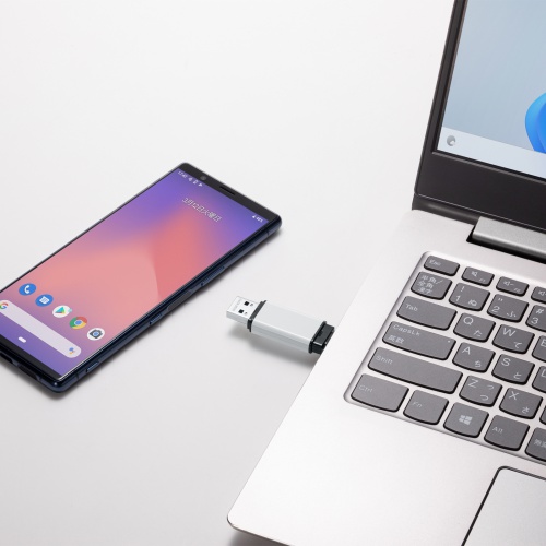 USB������ 16GB USB A Type-C ���Ή� USB 5Gbps USB3.0  �L���b�v�� �R���p�N�g �Z�L�����e�B�\�t�g�Ή� ������Ή� �z���C�g