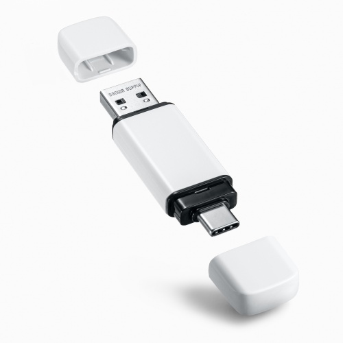 USB������ 32GB USB A Type-C ���Ή� USB 5Gbps USB3.0  �L���b�v�� �R���p�N�g �Z�L�����e�B�\�t�g�Ή� ������Ή� �z���C�g