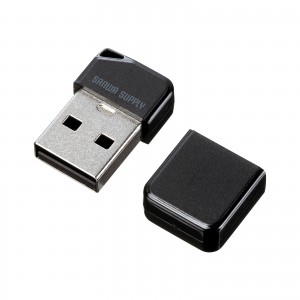 USB������ �����^ 32GB USB2.0 �L���b�v�� USB A�ڑ� �X�g���b�v�z�[���t�� ������Ή� �~�j�T�C�Y �u���b�N
