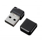 USB������ �����^ 32GB USB2.0 �L���b�v�� USB A�ڑ� �X�g���b�v�z�[���t�� ������Ή� �~�j�T�C�Y �u���b�N
