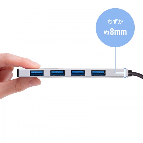 USB TypeC 4|[gnu USB A~4|[g P[ǔ^ USB3.2 Gen2Ή 10GbpsΉ A~M Windows Mac iPad Chromebook Ή USB-10TC13SV