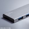 USB TypeC 4|[gnu USB A~4|[g P[ǔ^ USB3.2 Gen2Ή 10GbpsΉ A~M Windows Mac iPad Chromebook Ή USB-10TC13SV