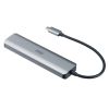 USB Type-C �n�u HDMI 8K30Hz 4K120Hz�Ή� 5in1 USB 10Gbps PD100W���� PD85W���d �ڑ������鉻 �V���o�[