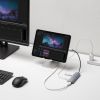 USB Type-C �n�u HDMI 8K30Hz 4K120Hz�Ή� 5in1 USB 10Gbps PD100W���� PD85W���d �ڑ������鉻 �V���o�[