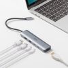 USB Type-C �n�u HDMI 8K30Hz 4K120Hz�Ή� 5in1 USB 10Gbps PD100W���� PD85W���d �ڑ������鉻 �V���o�[