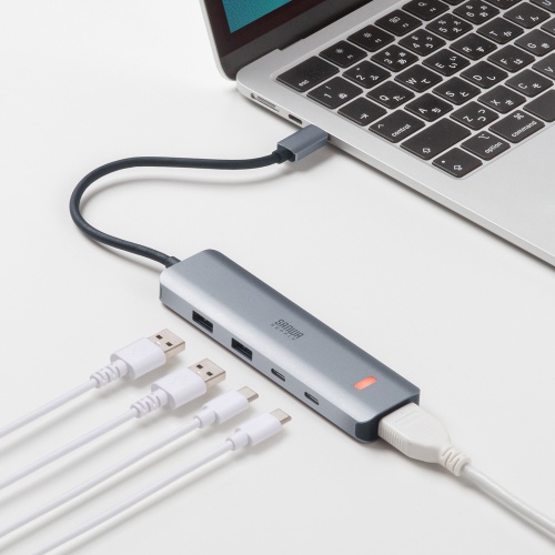 USB Type-C �n�u HDMI 8K30Hz 4K120Hz�Ή� 5in1 USB 10Gbps PD100W���� PD85W���d �ڑ������鉻 �V���o�[