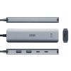 USB Type-C �n�u HDMI 8K30Hz 4K120Hz�Ή� 5in1 USB 10Gbps PD100W���� PD85W���d �ڑ������鉻 �V���o�[
