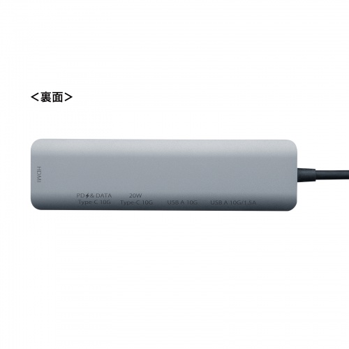 USB Type-C �n�u HDMI 8K30Hz 4K120Hz�Ή� 5in1 USB 10Gbps PD100W���� PD85W���d �ڑ������鉻 �V���o�[