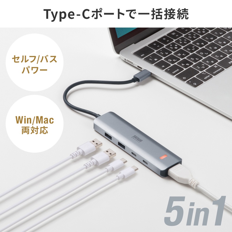 USB Type-C �n�u HDMI 8K30Hz 4K120Hz�Ή� 5in1 USB 10Gbps PD100W���� PD85W���d �ڑ������鉻 �V���o�[