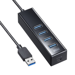 USBnu USB A 4|[g USB3.2 Gen1 }Olbgt Zt oXp[ 1m ubN