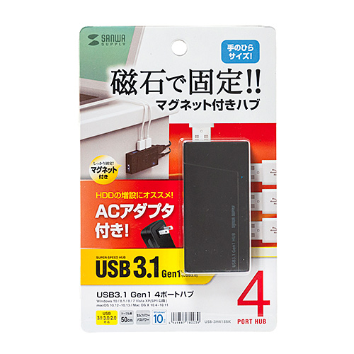 USB3.1nu(4|[gEZt/oXp[E}Olbg) USB-3H418BK