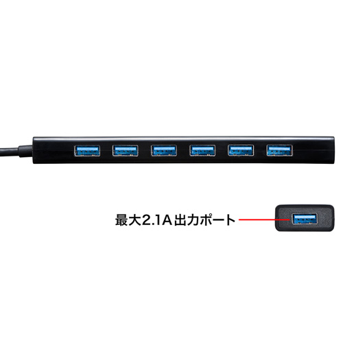 SANWA SUPPLY USB-3H703BK 新品 未開封
