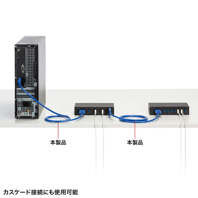 USB-3HFApP[u 100cm USB 5GbpsiUSB3.2 Gen1/3.1 Gen1/3.0j USB A|[g USB5Gbps B^CvX[q lWt u[ USB-3HFAKU10