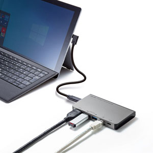 USB Type-C ドッキングハブ（HDMI・LANポート搭載）｜サンプル