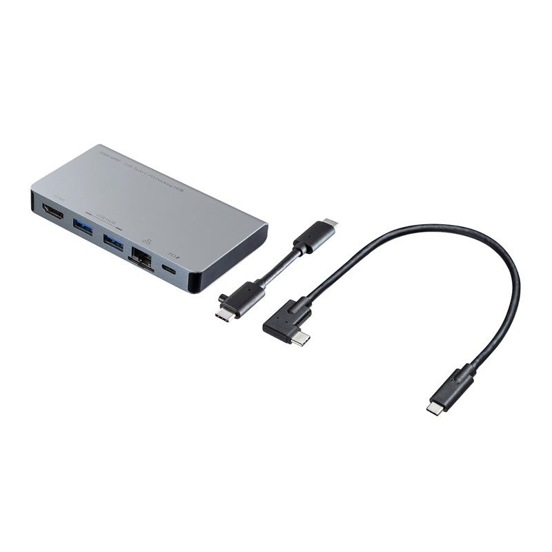 USB Type-C ドッキングハブ（HDMI・LANポート搭載） USB-3TCH15S2