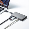 USB Type-C hbLOXe[V oC^Cv PD/45WΉ 4KΉ 8in1 HDMI Type-C USB3.0~2 LAN e[N ݑΖ USB-3TCH15S