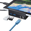 タブレット用USB Type-Cハブ（LANポート）