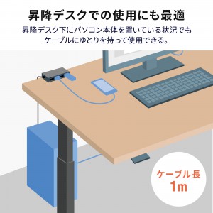 クランプ固定式 USB3.2 Gen1 Type-Cハブ｜サンプル無料貸出対応 USB