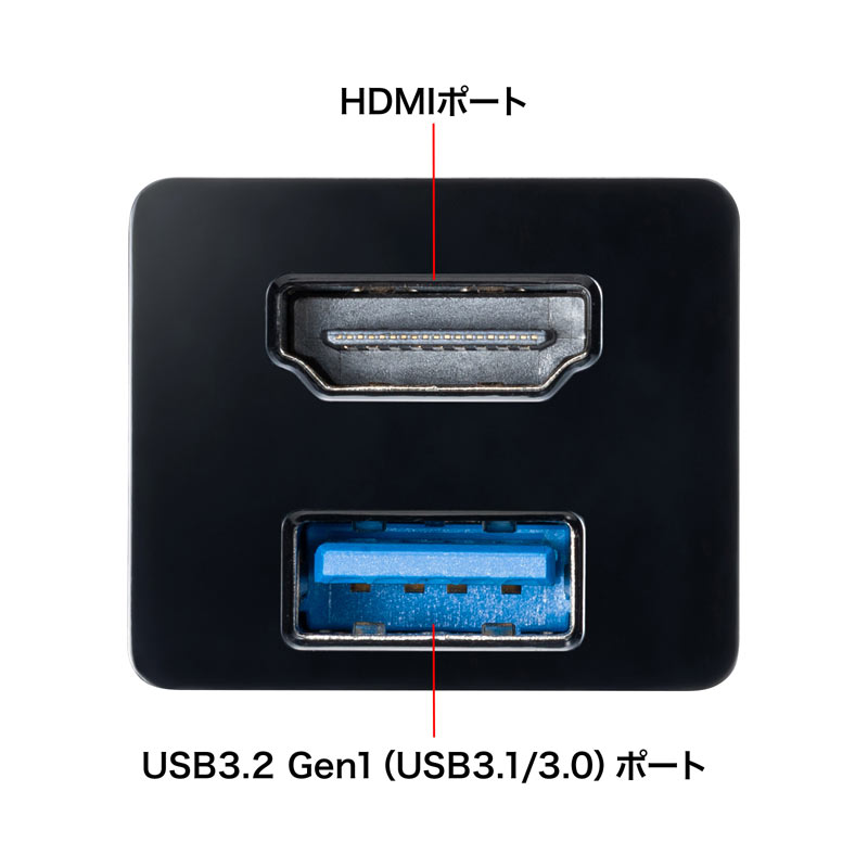 USB Type-Cnut HDMIϊA_v^ USB-3TCH35BK