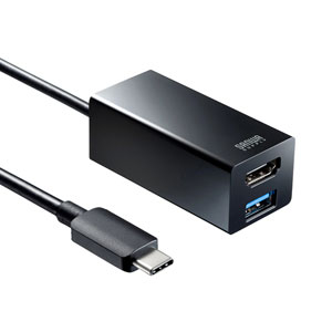 USB Type-Cハブ付き HDMI変換アダプタ